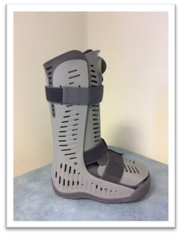 How To Put on and Wear Aircast Walking Boot 